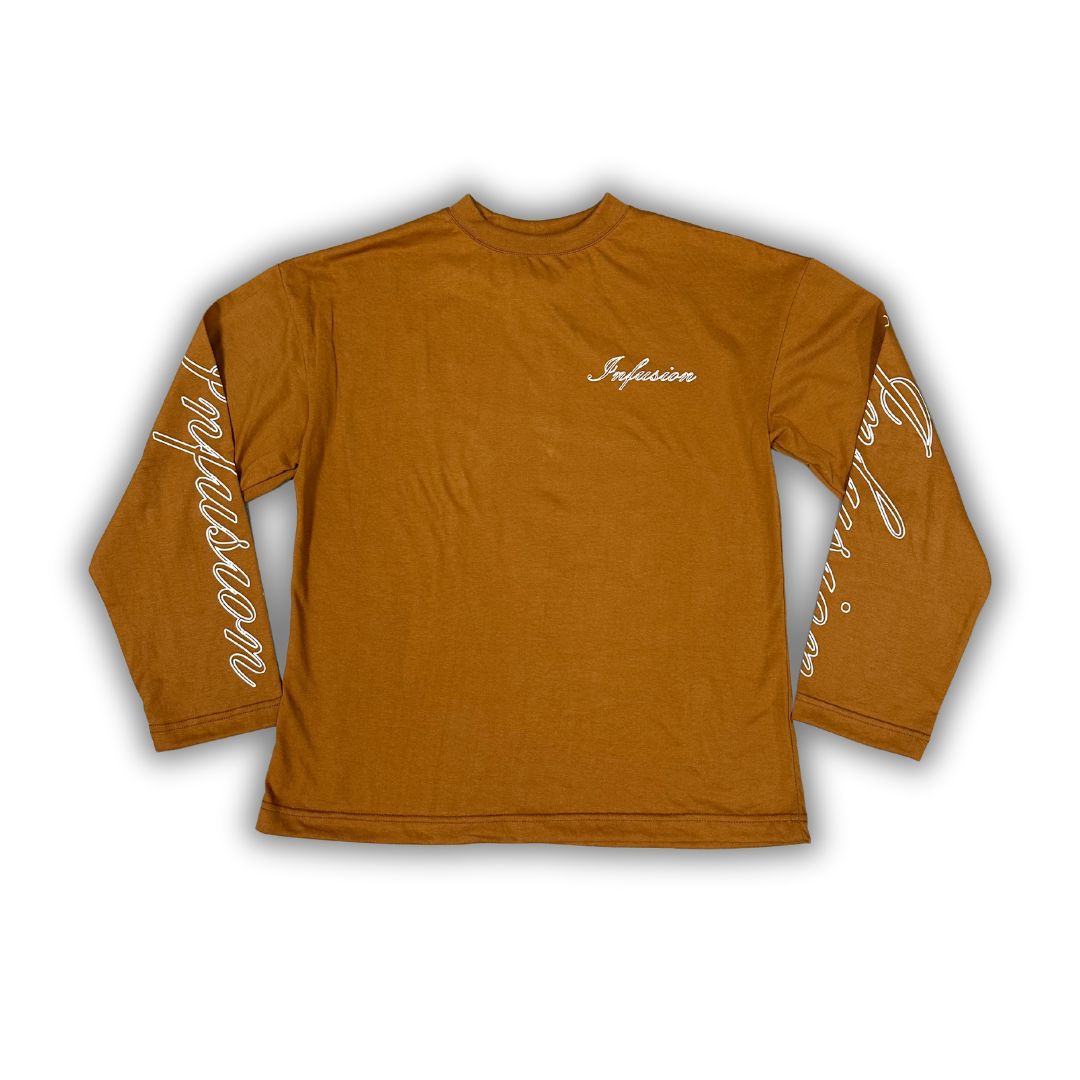 BROWN SKELETON LONG SLEEVE